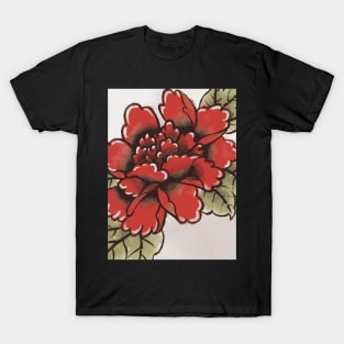 Red Peony T-Shirt